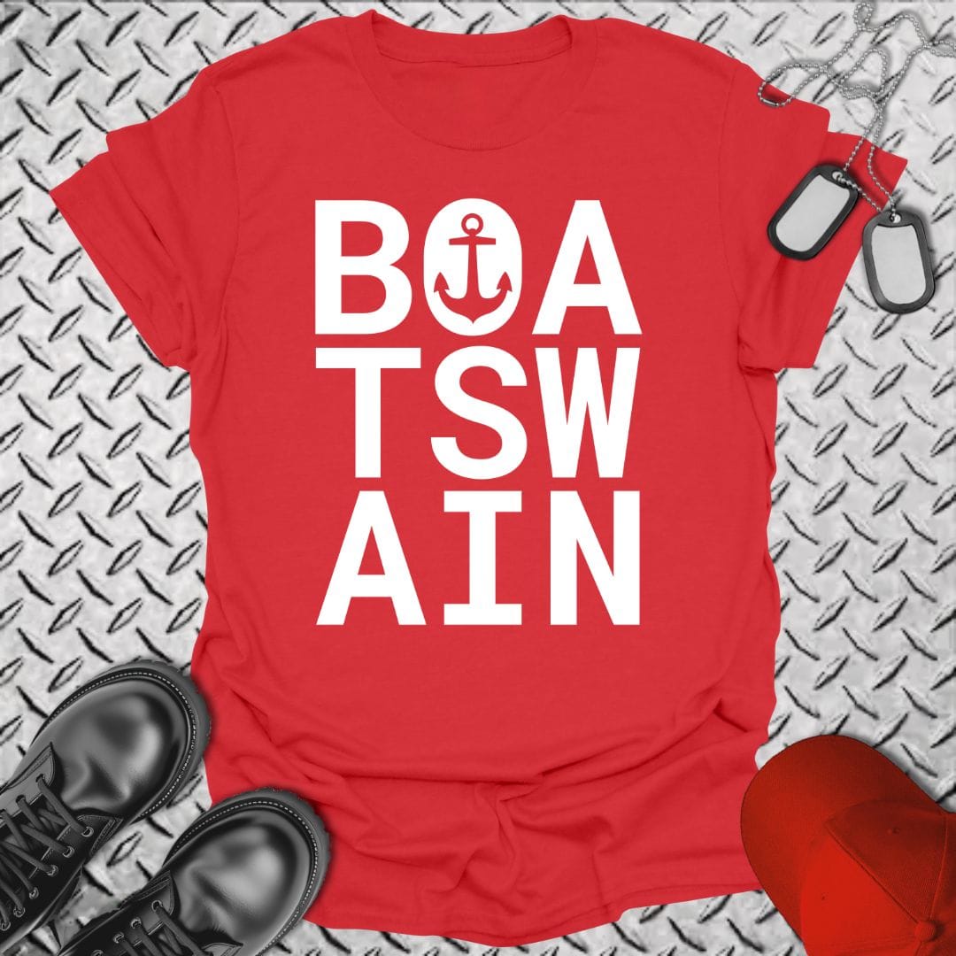 NavyHumor Everyday Tee Red / S Bold Boatswain