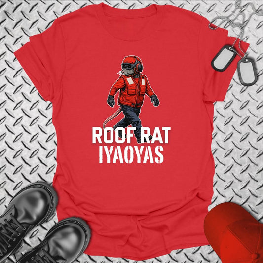 NavyHumor Everyday Tee Red / S Roof Rat - Red