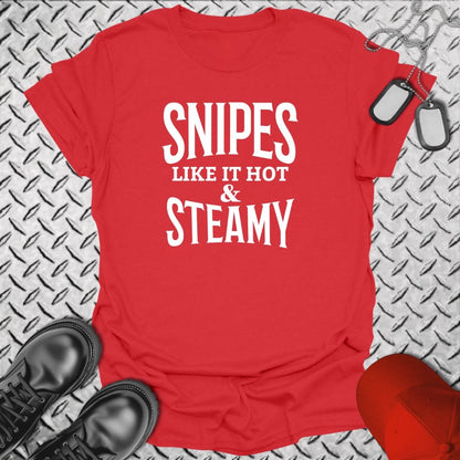 NavyHumor Everyday Tee Red / S Snipes Like It Hot And Steamy