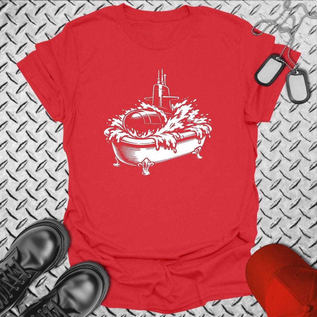 NavyHumor Everyday Tee Red / S Sub In A Tub