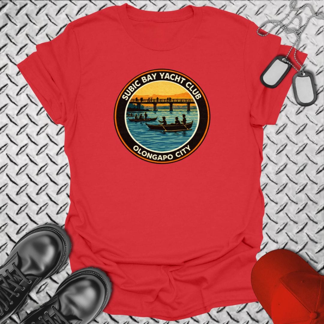 NavyHumor Everyday Tee Red / S Subic Bay Yacht Club