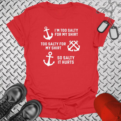 NavyHumor Everyday Tee Red / S Too Sexy For My Shirt