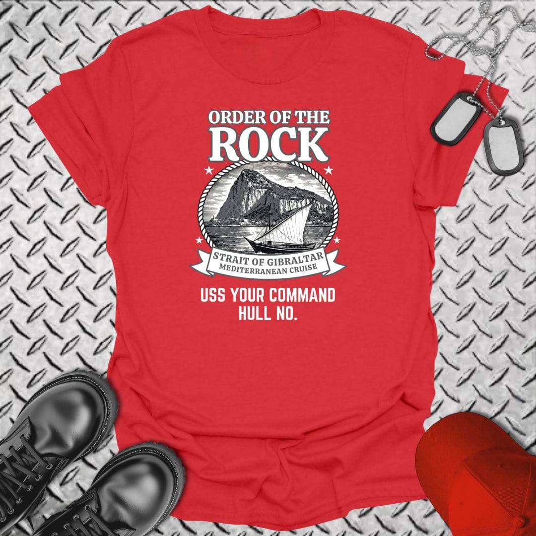 NavyHumor Everyday Tee Red / S "Your Command" Order of the Rock