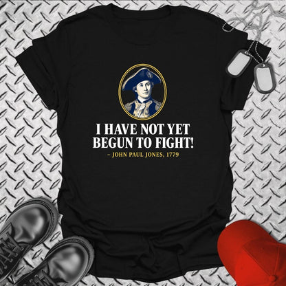 NavyHumor Everyday Tee S / Black Not Yet Begun To Fight - JPJ