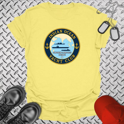 NavyHumor Everyday Tee S / Cornsilk Indian Ocean Yacht Club