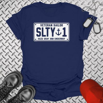 Veteran Sailor License Plate