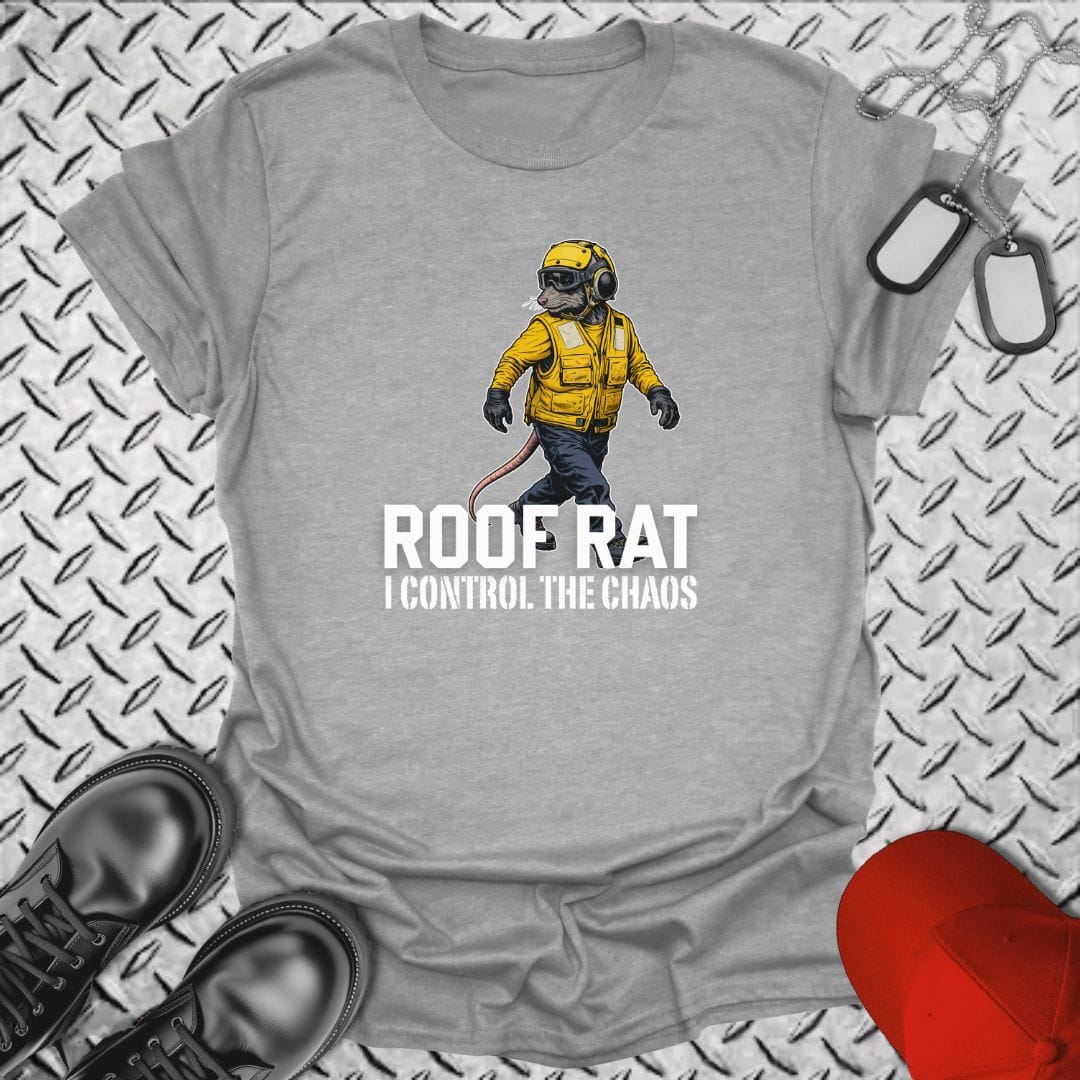 NavyHumor Everyday Tee Sport Grey / S Roof Rat - Yellow