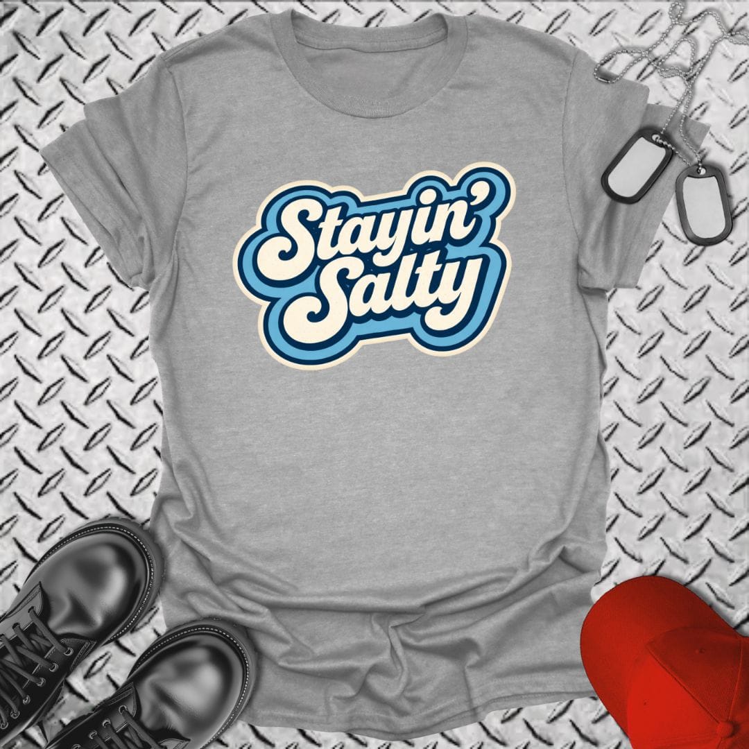 NavyHumor Everyday Tee Sport Grey / S Stayin' Salty