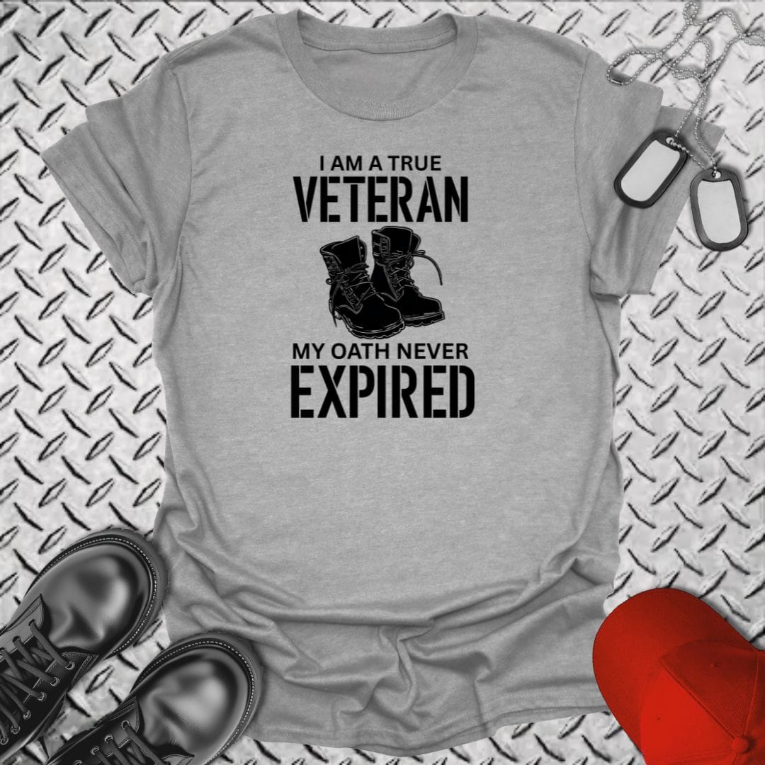 NavyHumor Everyday Tee Sport Grey / S True Veteran