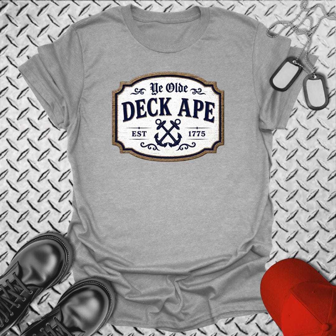 NavyHumor Everyday Tee Sport Grey / S Ye Olde Deck Ape