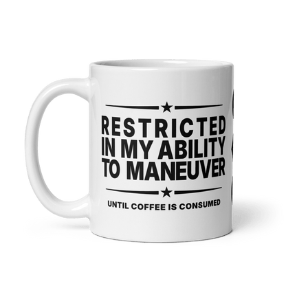 NavyHumor GEAR 11oz Restricted Maneuver Mug
