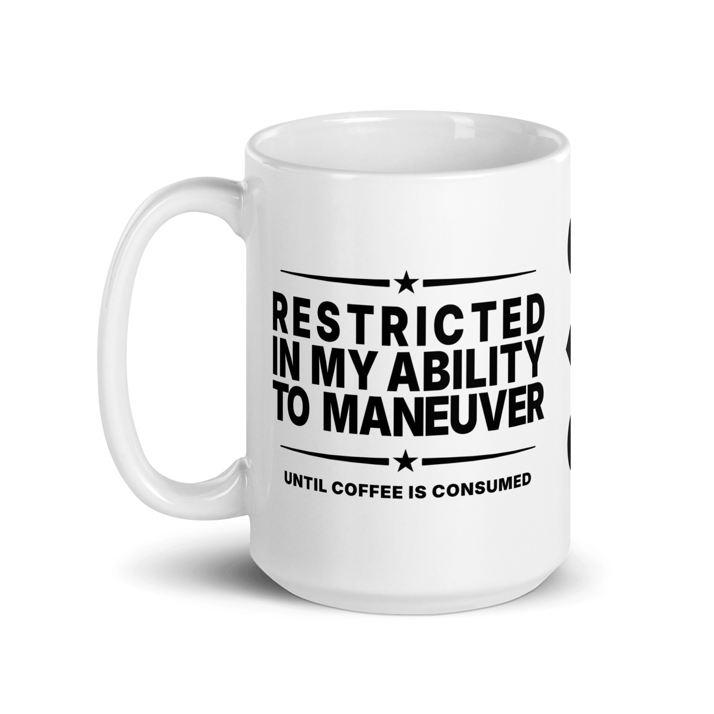 NavyHumor GEAR 15 oz Restricted Maneuver Mug