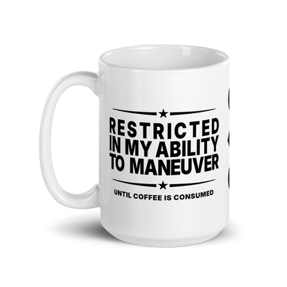NavyHumor GEAR 15 oz Restricted Maneuver Mug