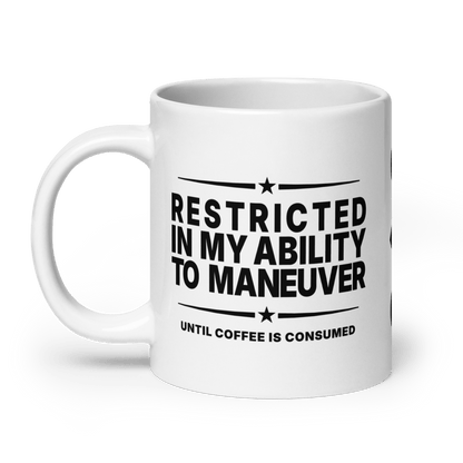 NavyHumor GEAR 20 oz Restricted Maneuver Mug