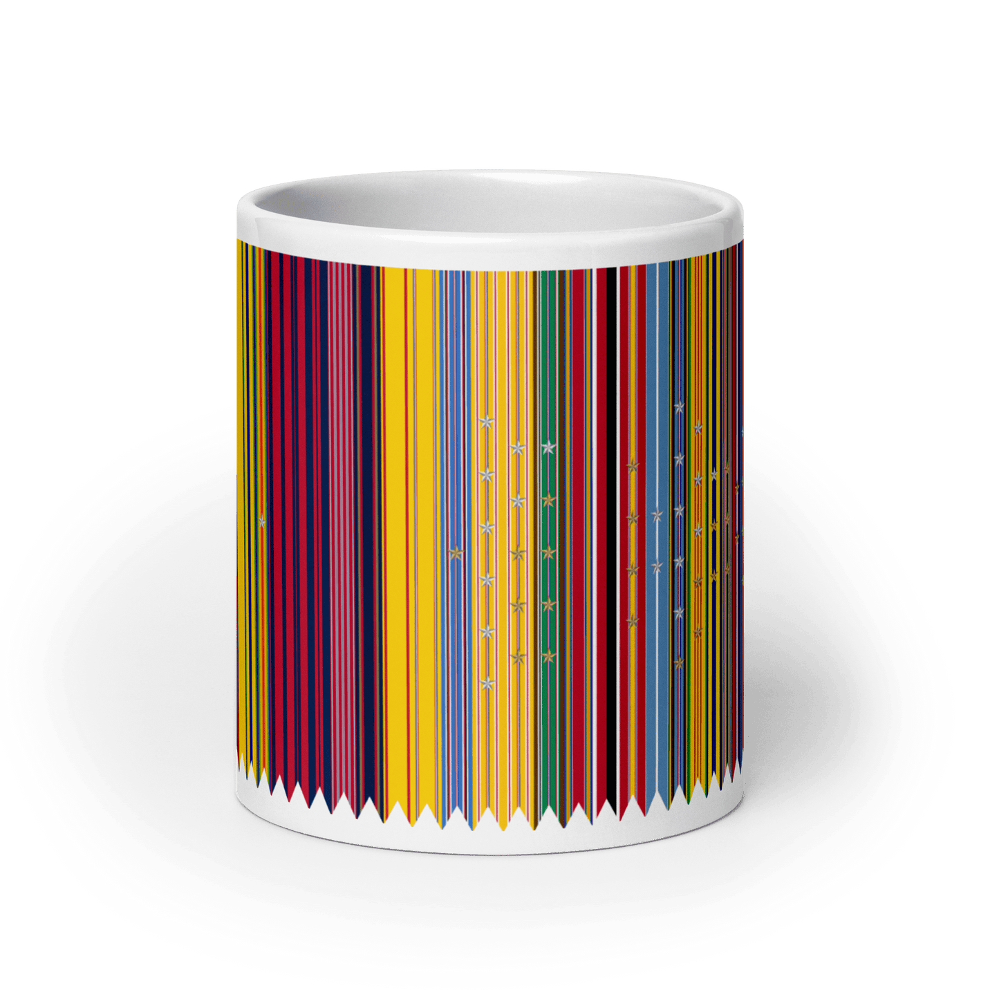 NavyHumor GEAR Navy Streamers Mug