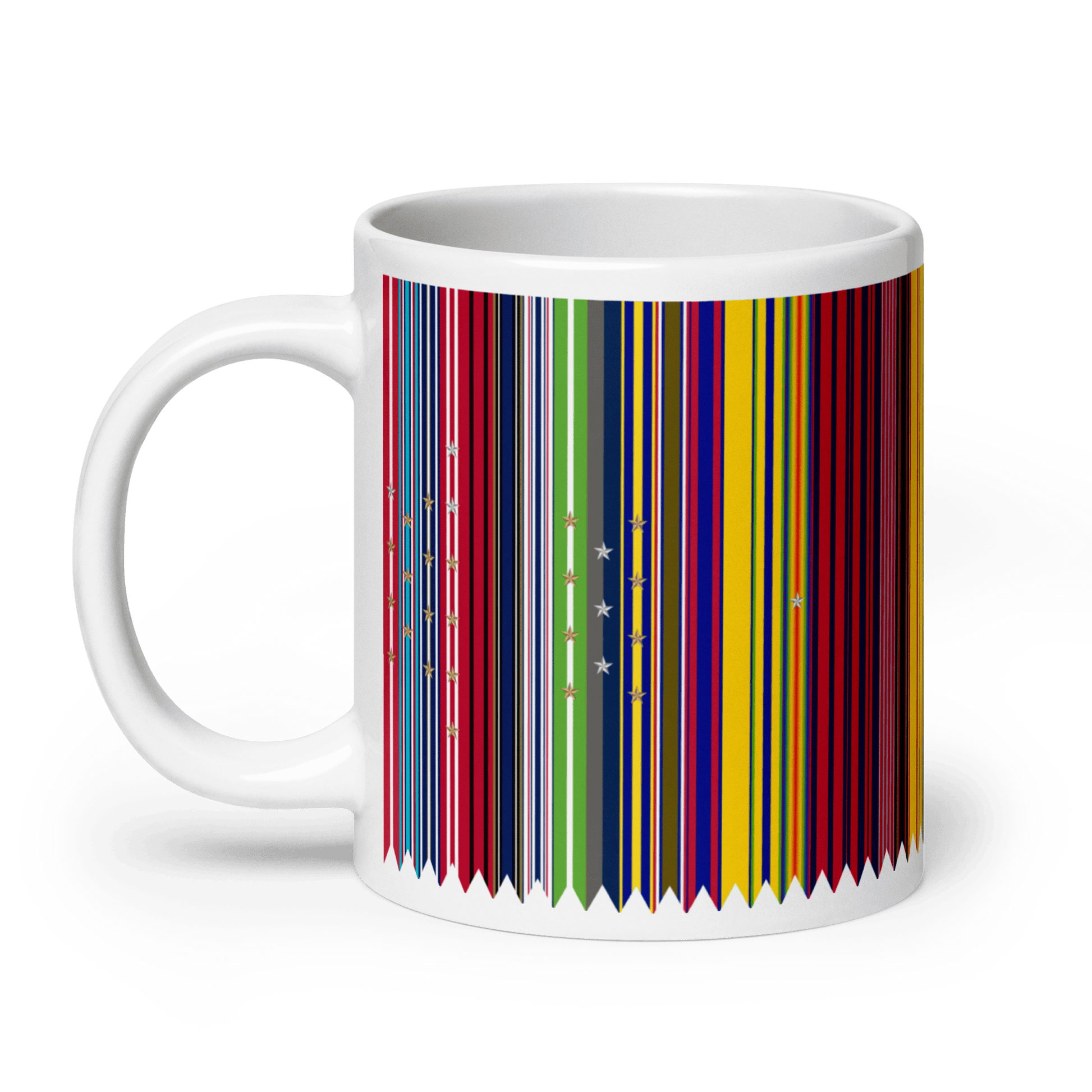 NavyHumor GEAR Navy Streamers Mug