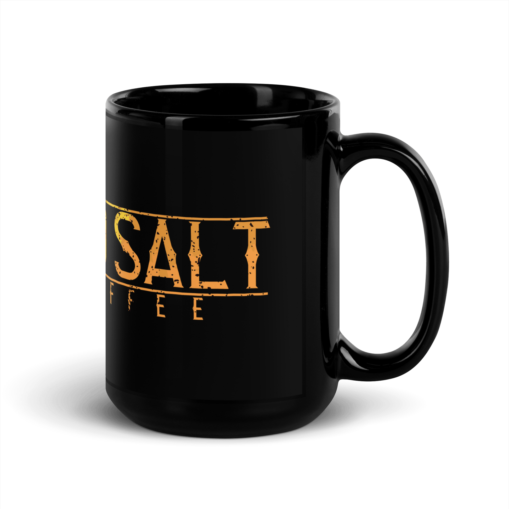 NavyHumor GEAR Old Salt Coffee Logo Mug (black)