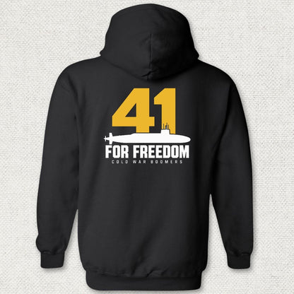 NavyHumor Hoodie Black / S 41 For Freedom Hoodie