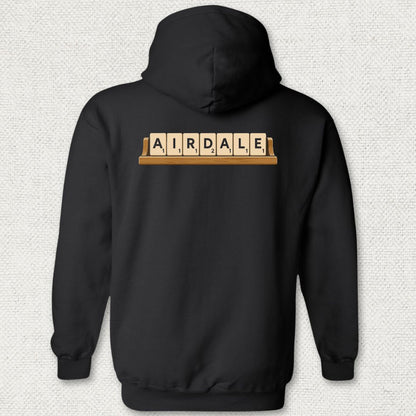 NavyHumor Hoodie Black / S Airdale Tiles Hoodie