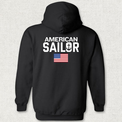 NavyHumor Hoodie Black / S American Sailor Hoodie