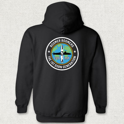 NavyHumor Hoodie Black / S Boomer Boomers Hoodie