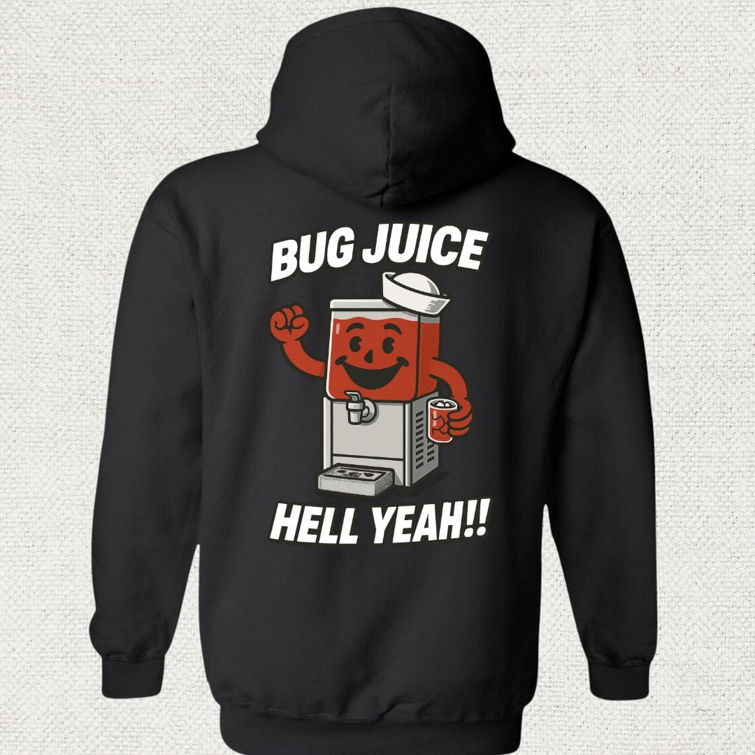 NavyHumor Hoodie Black / S Bug Juice - Hell Yeah! Hoodie