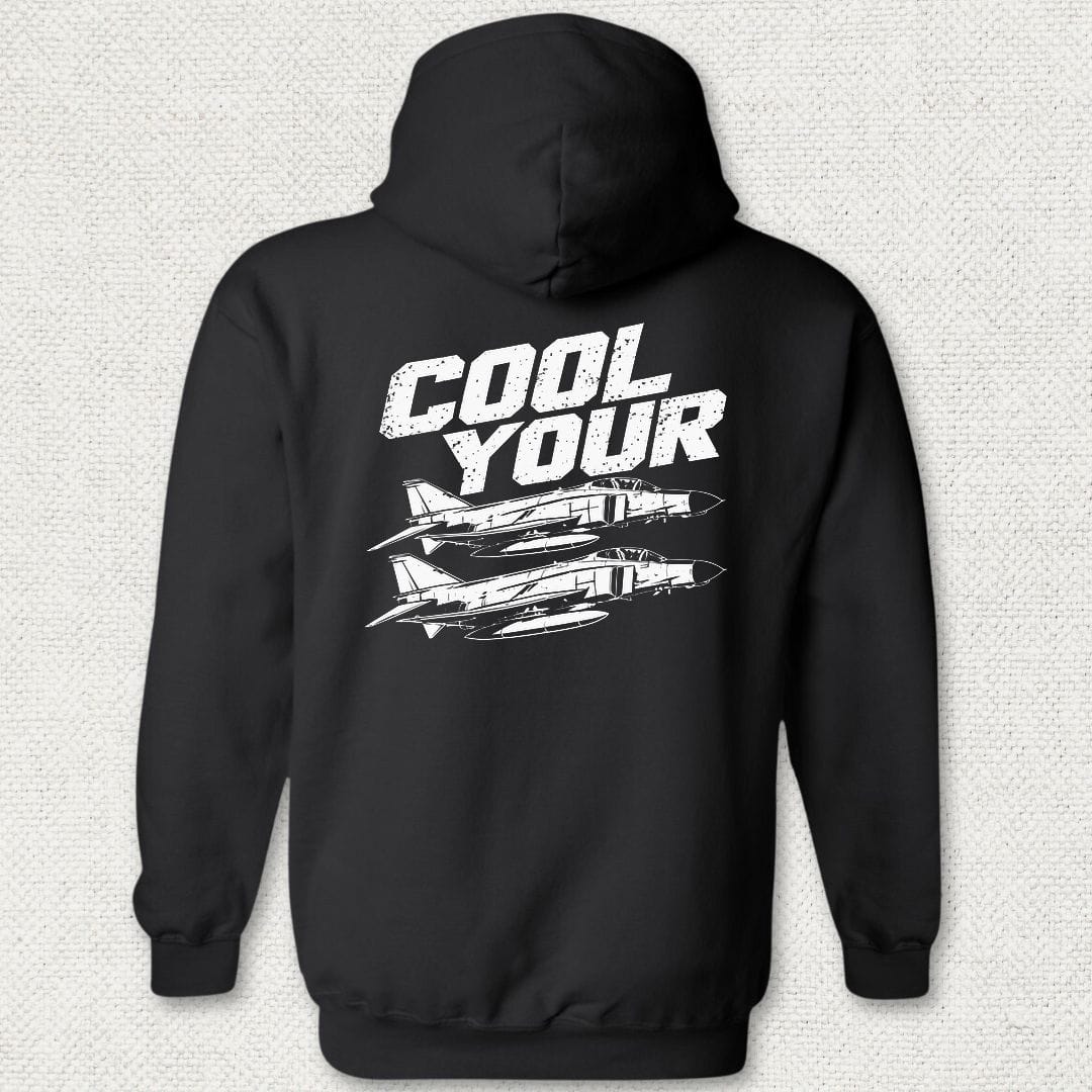 NavyHumor Hoodie Black / S Cool Your Jets Hoodie