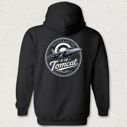 NavyHumor Hoodie Black / S F-14 Tomcat - Legendary Fighter Hoodie