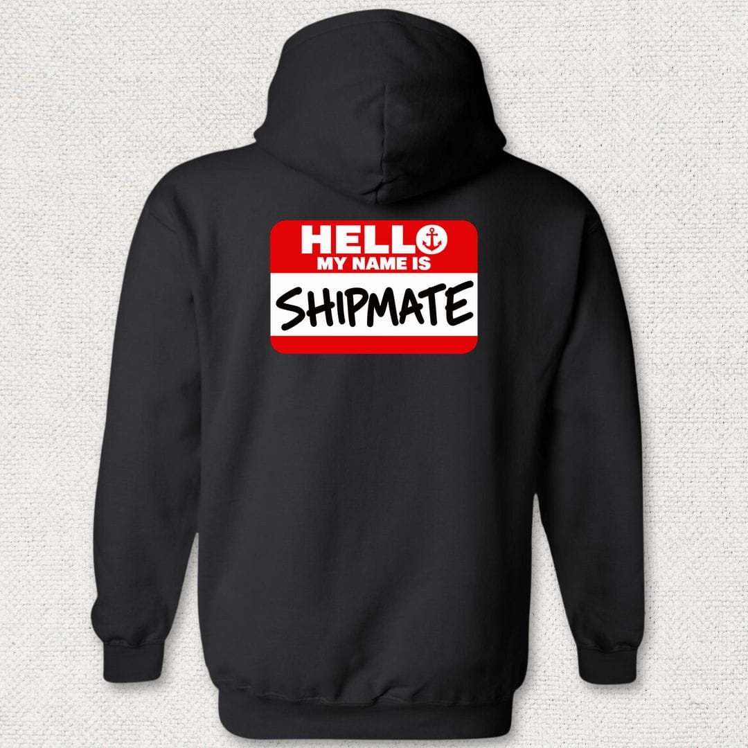 NavyHumor Hoodie Black / S My Name Is Shipmate Hoodie