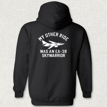 NavyHumor Hoodie Black / S My Other Ride Was An EA-3B Skywarrior Hoodie