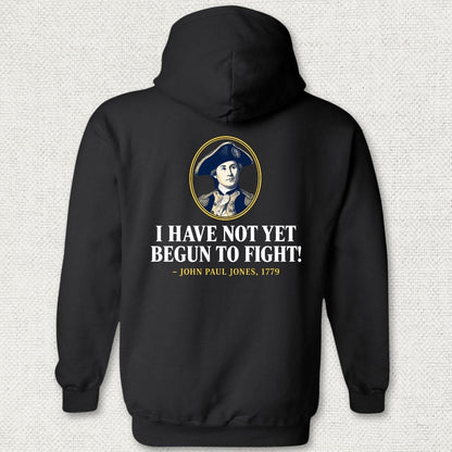 NavyHumor Hoodie Black / S Not Yet Begun To Fight - JPJ Hoodie