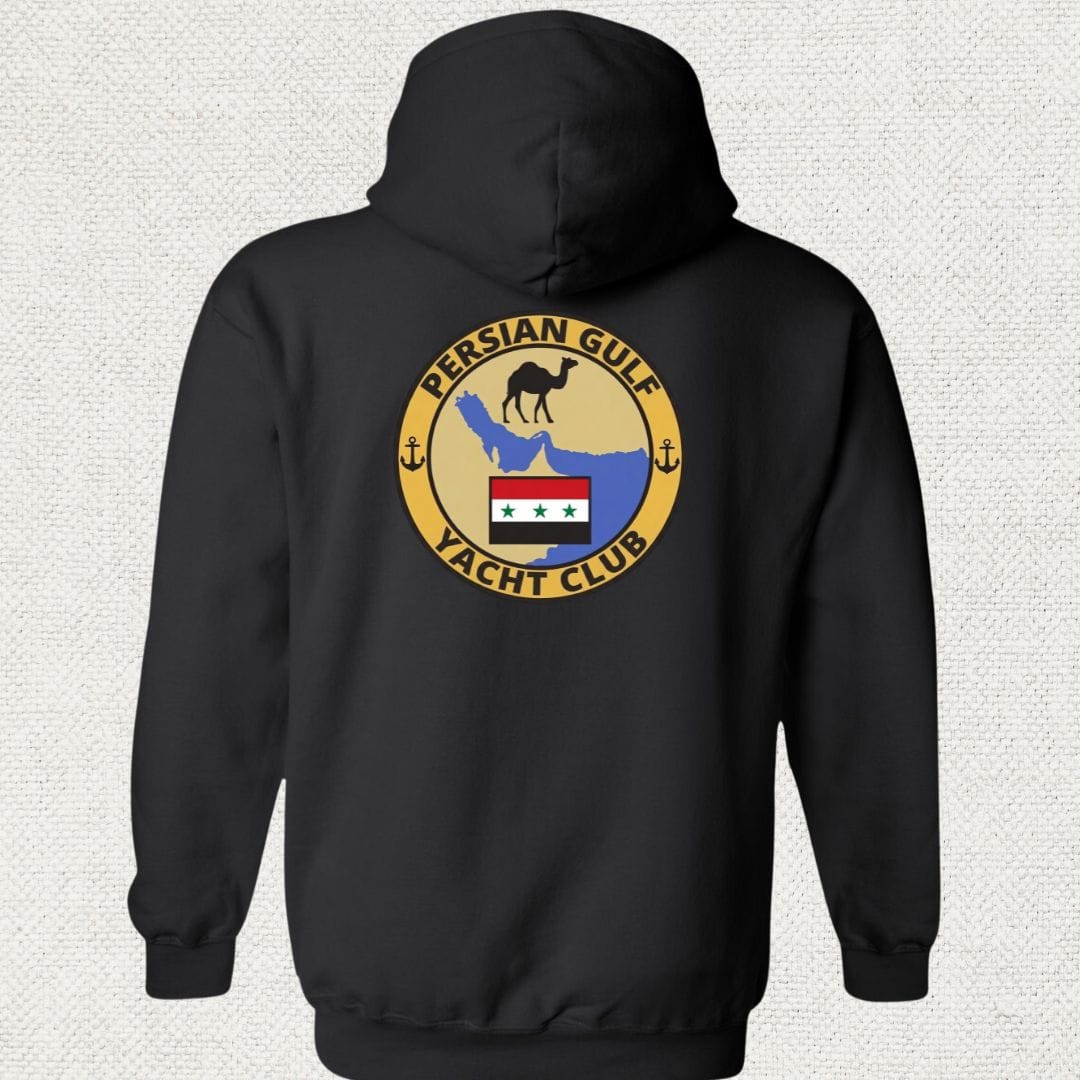 NavyHumor Hoodie Black / S Persian Gulf Yacht Club Hoodie