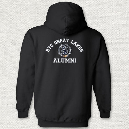 NavyHumor Hoodie Black / S RTC Great Lakes Alumni Hoodie