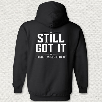 NavyHumor Hoodie Black / S Still Got It Hoodie
