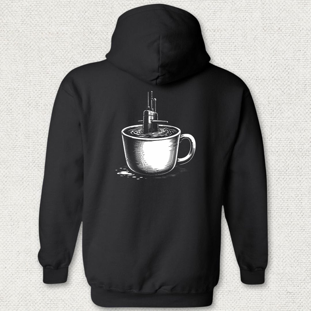 NavyHumor Hoodie Black / S Sub In A Cup Hoodie