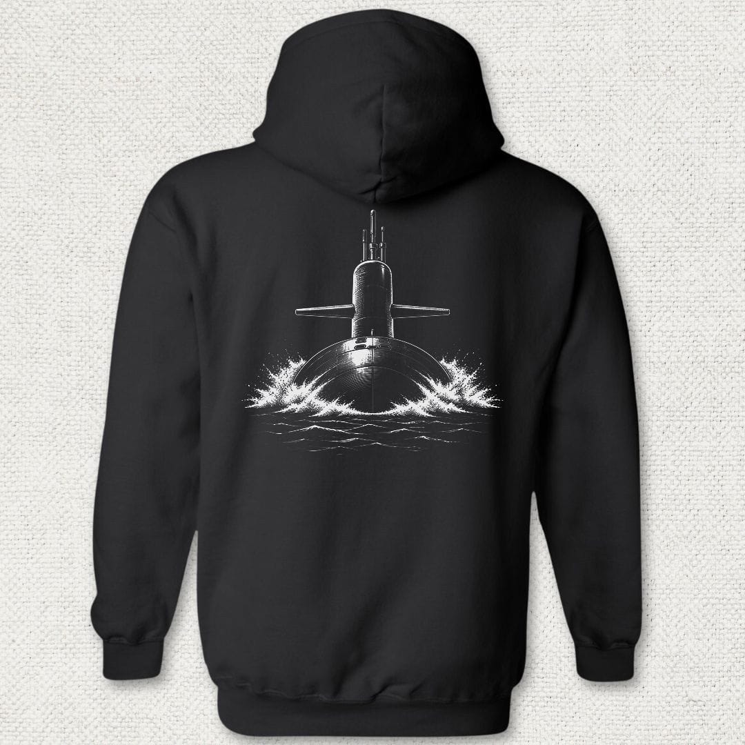 NavyHumor Hoodie Black / S Surface Running Hoodie