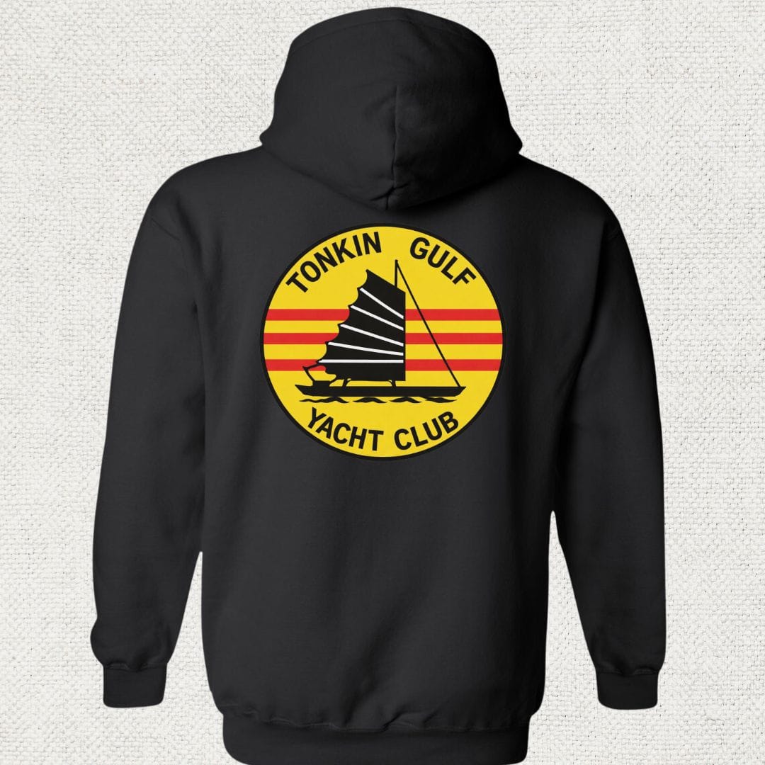 NavyHumor Hoodie Black / S Tonkin Gulf Yacht Club Hoodie