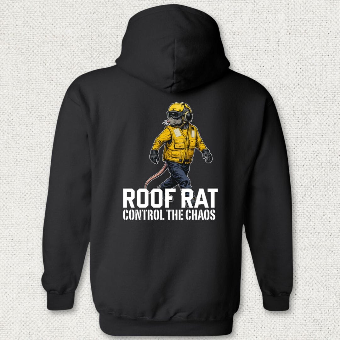 NavyHumor Hoodie Black / S Yellow Roof Rat Hoodie