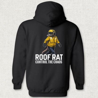 NavyHumor Hoodie Black / S Yellow Roof Rat Hoodie