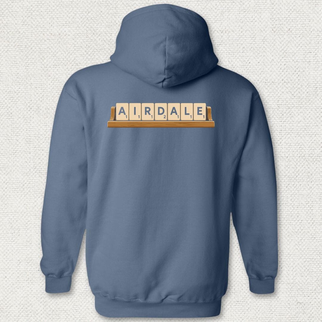 NavyHumor Hoodie Heather Navy / S Airdale Tiles Hoodie
