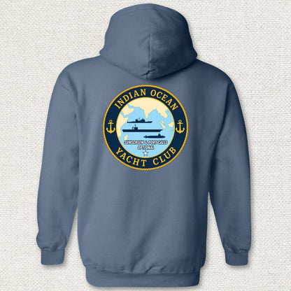 NavyHumor Hoodie Heather Navy / S Indian Ocean Yacht Club Hoodie