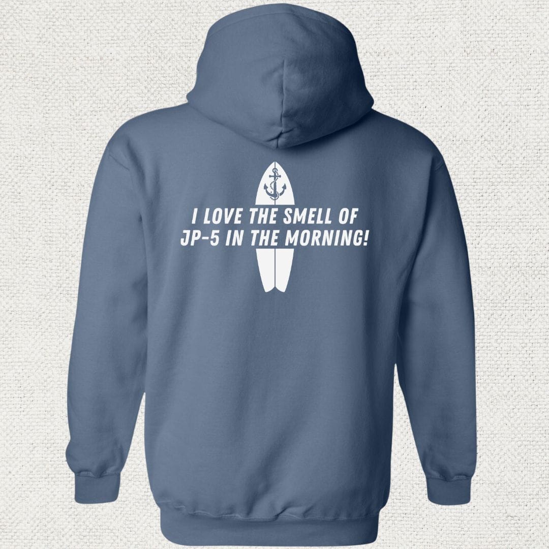 NavyHumor Hoodie Heather Navy / S JP-5 In The Morning Hoodie
