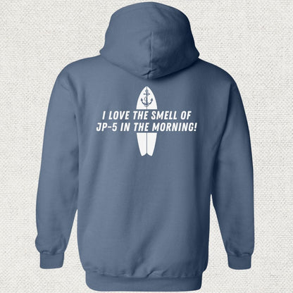 NavyHumor Hoodie Heather Navy / S JP-5 In The Morning Hoodie