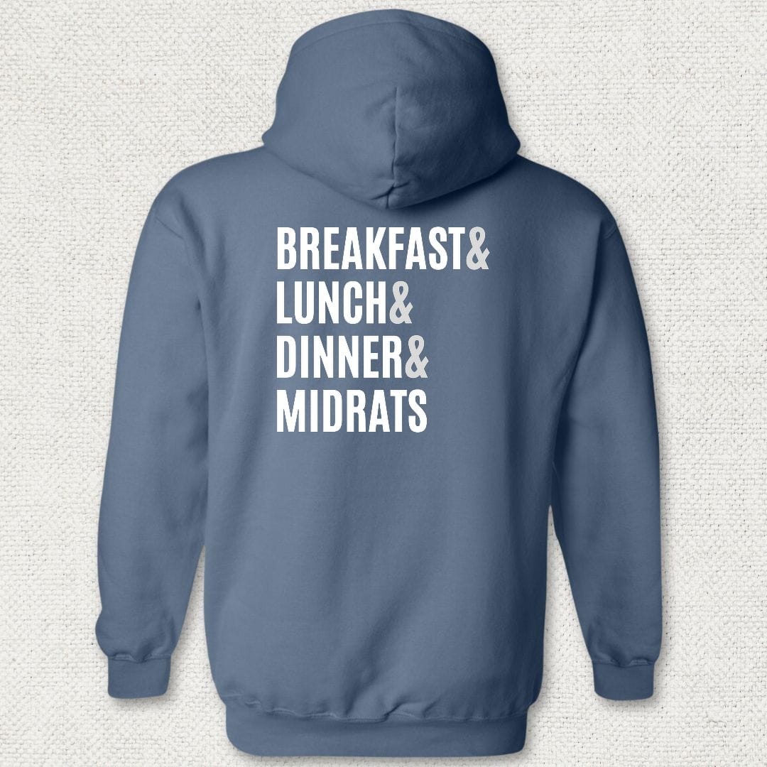 NavyHumor Hoodie Heather Navy / S Navy Meals Hoodie
