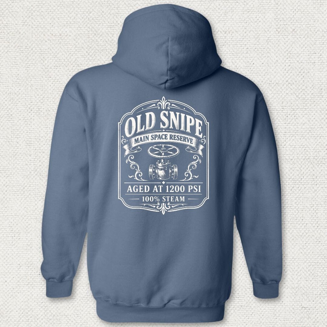 NavyHumor Hoodie Heather Navy / S Old Snipe Reserve Hoodie