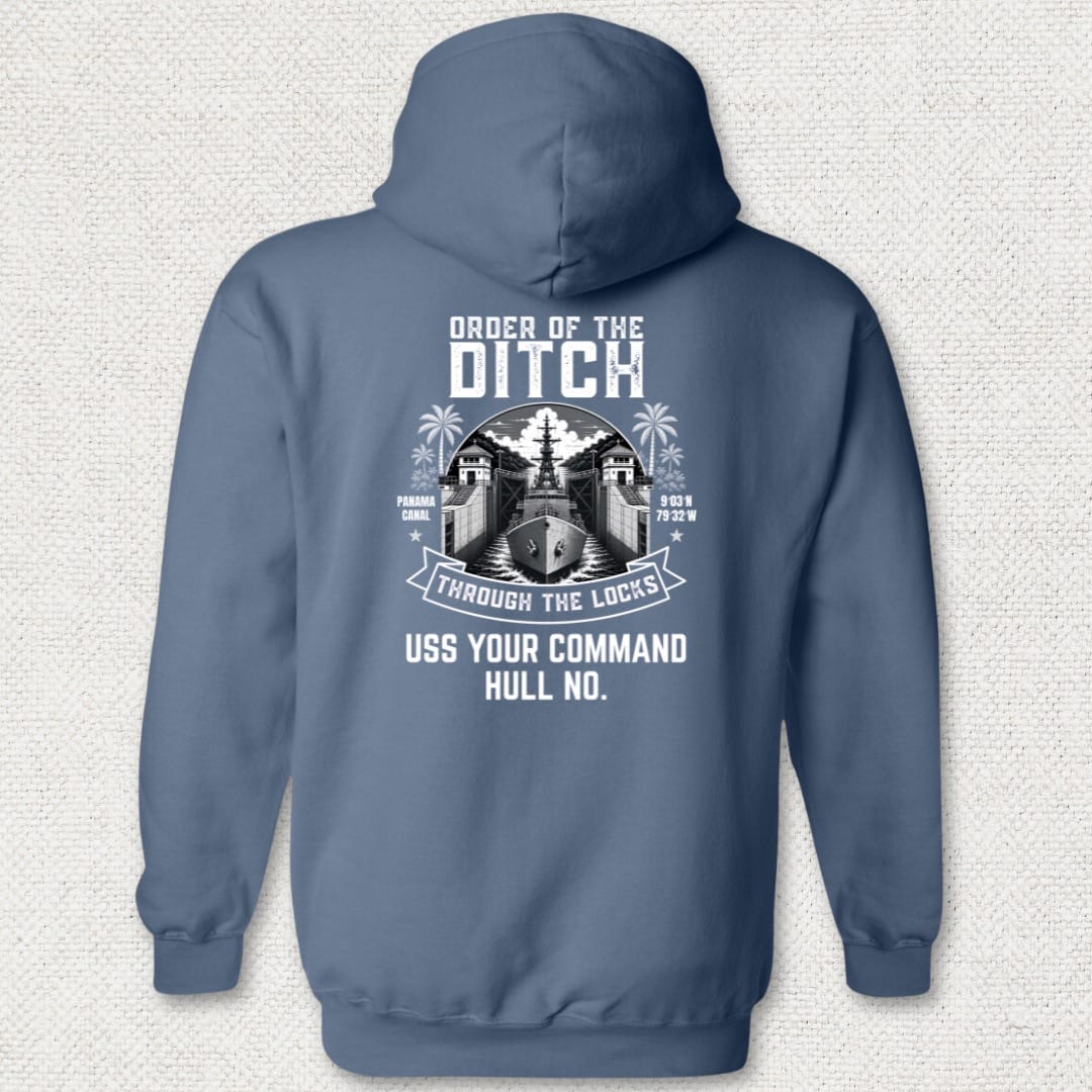 NavyHumor Hoodie Heather Navy / S Order of the Ditch - Add Your Command Hoodie