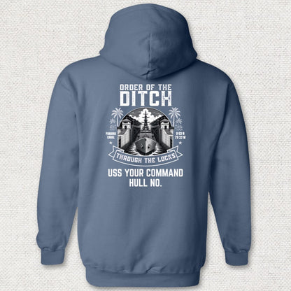 NavyHumor Hoodie Heather Navy / S Order of the Ditch - Add Your Command Hoodie