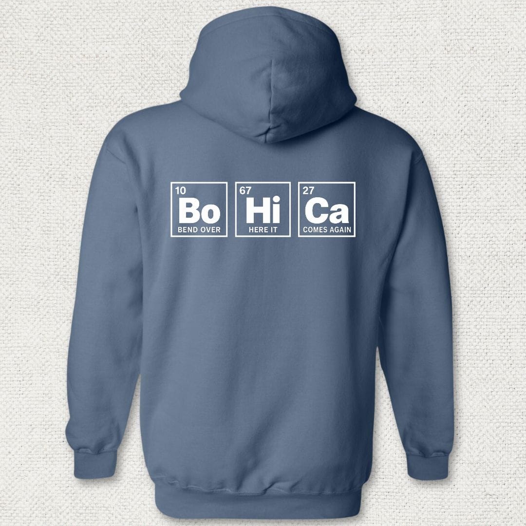 NavyHumor Hoodie Heather Navy / S Periodic BoHiCa Hoodie