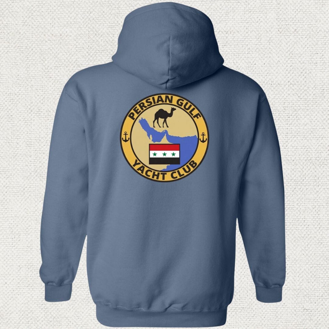 NavyHumor Hoodie Heather Navy / S Persian Gulf Yacht Club Hoodie