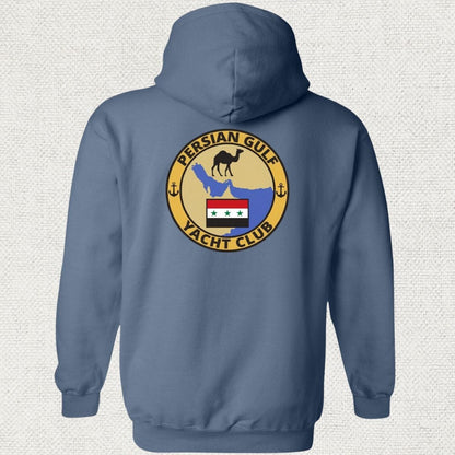 NavyHumor Hoodie Heather Navy / S Persian Gulf Yacht Club Hoodie